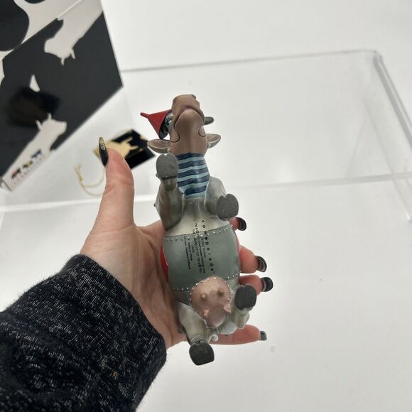 2002 Cow Parade Wizard of Oz Tin Man Cow No. 7242 w/ Box - Picture 12 of 14